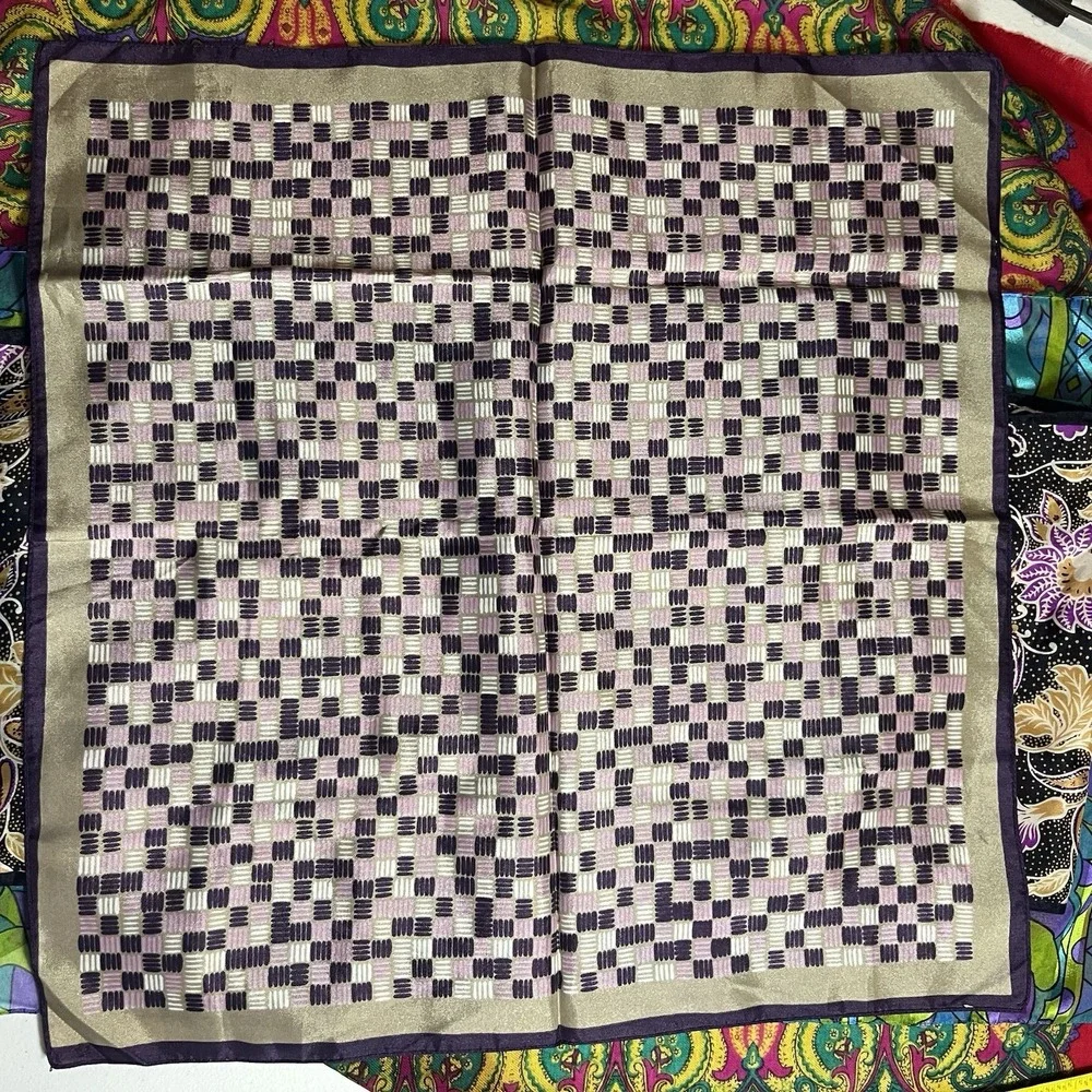 Silk scarves. Unknown brands.‎ Nice Feel and sizes